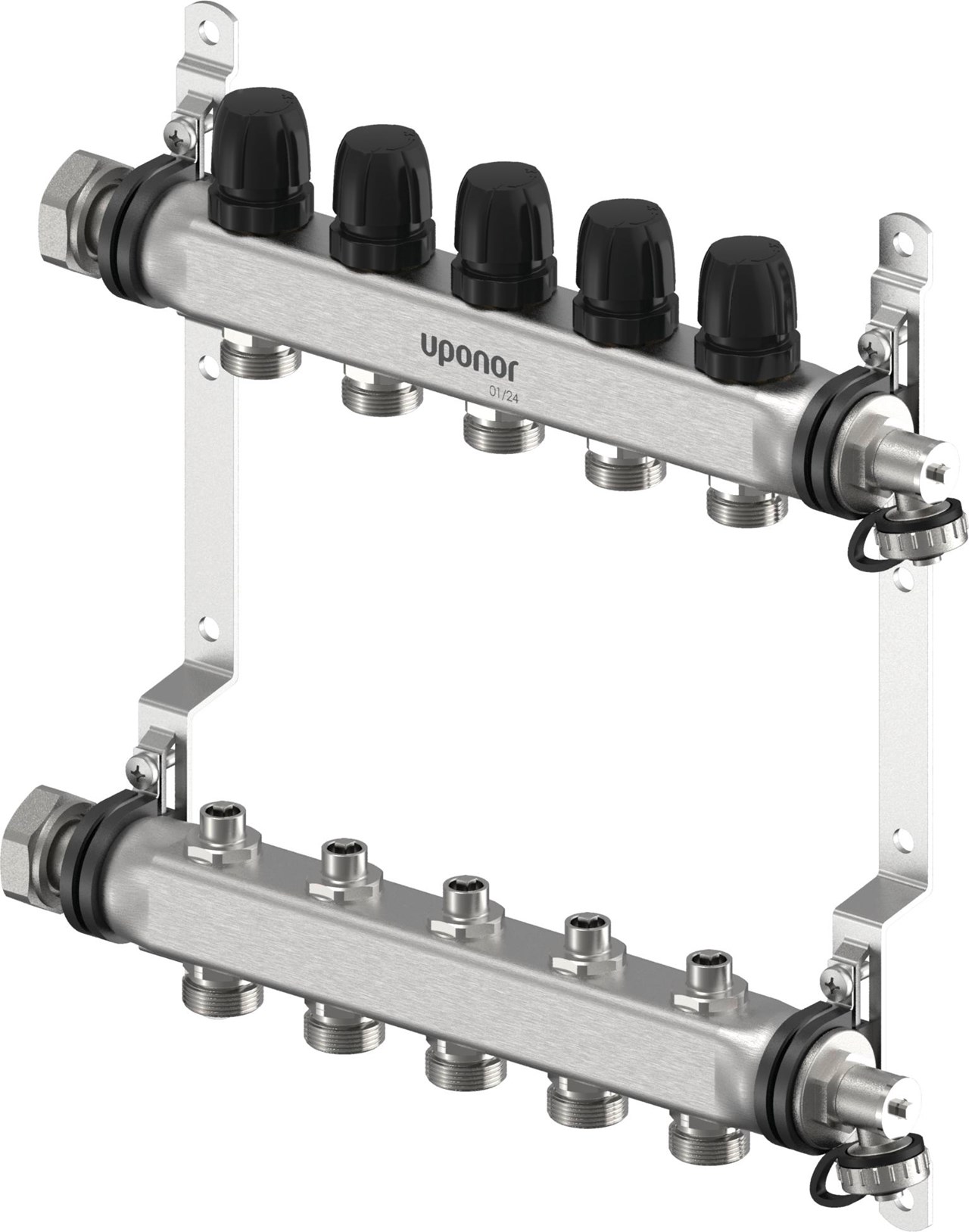 Uponor Vario S verdeler LS 5xG3/4 Euro - G1